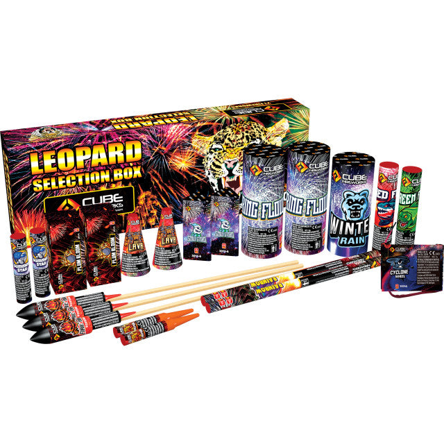 Leopard Selection Box 21pce