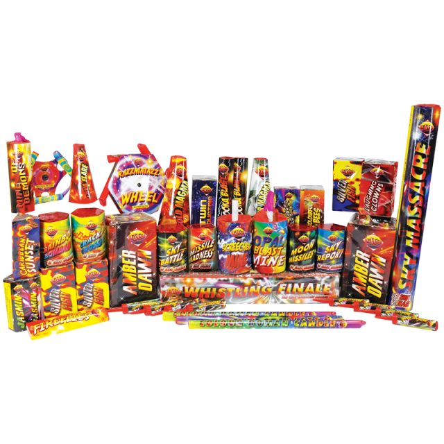 Mardi Gras Selection Box 50pce